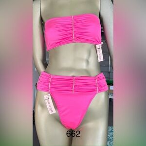 Rave Wear/ Exotic Dancewear 2Pc Rhinestone High Waist Set- NEW WITH TAGS!